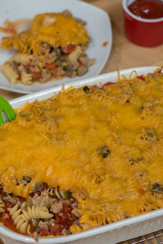 Protein Packed Cheeseburger Casserole Recipe The Protein Chef