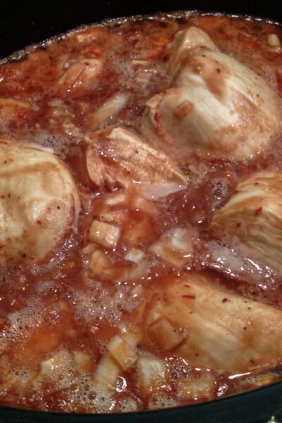Healthy Slow Cooker BBQ Chicken Recipe