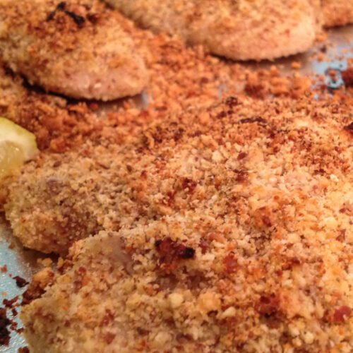Healthy Baked Crusted Tilapia Recipe