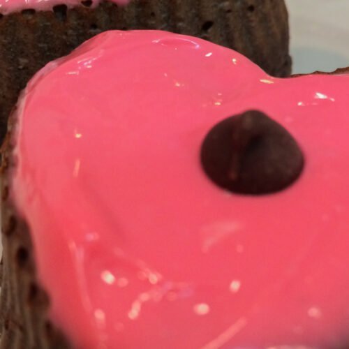 Valentine Brownie Protein Cupcakes Recipe