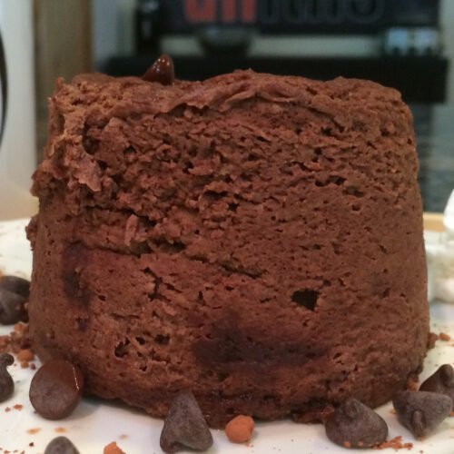 Chocolate Protein Mug Cake Recipe