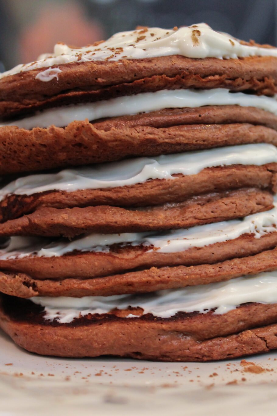 Tiramisu Protein Pancakes with Frosting Tiramisu Protein Pancakes with Frosting Recipe