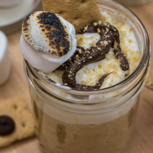 S’mores Protein Oatmeal in a Jar Recipe - The Protein Chef