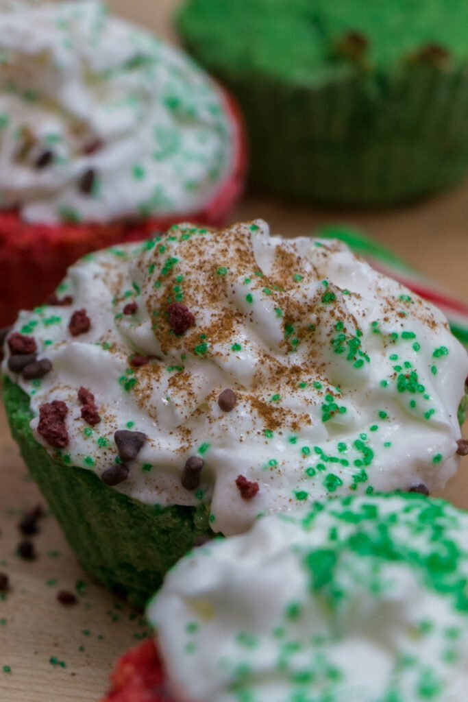 Christmas Protein Cupcakes Recipe