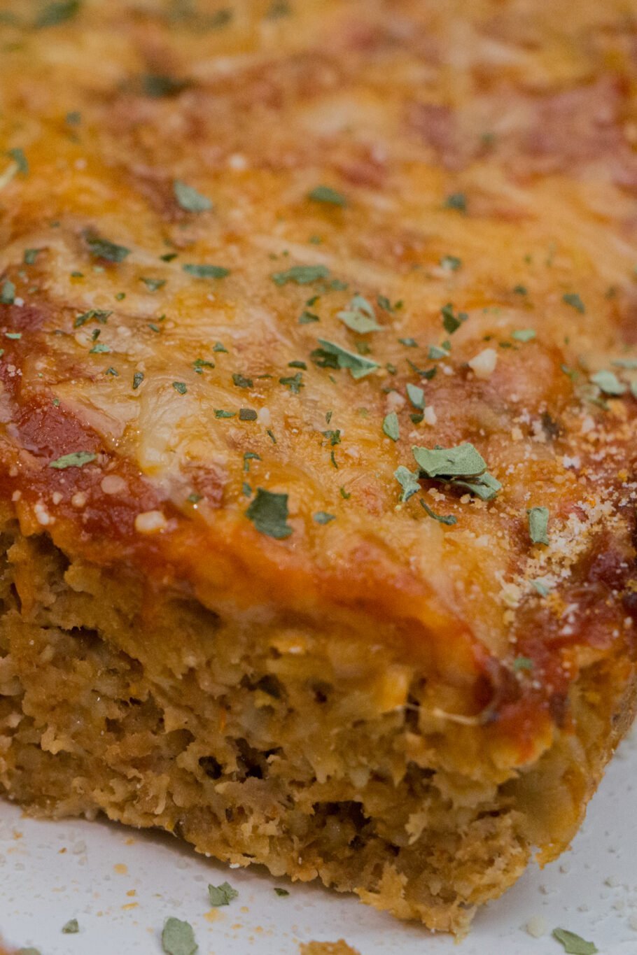 High Protein Meatloaf Parmesan Recipe