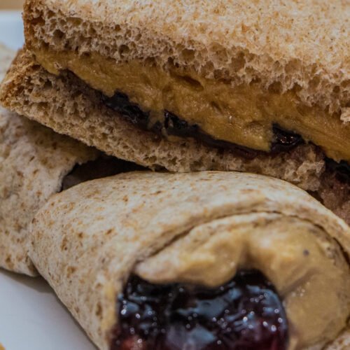 Protein Peanut Butter & Jelly Sandwiches Recipe