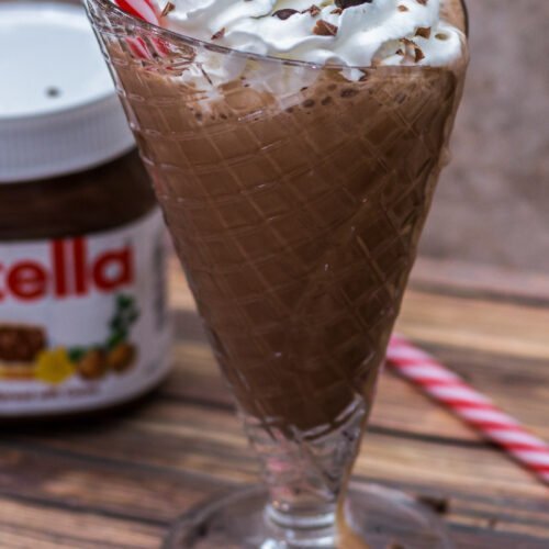 Protein Nutella Iced Coffee Recipe