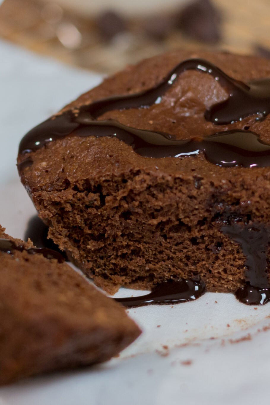 Protein Microwave Eggless Brownies Recipe