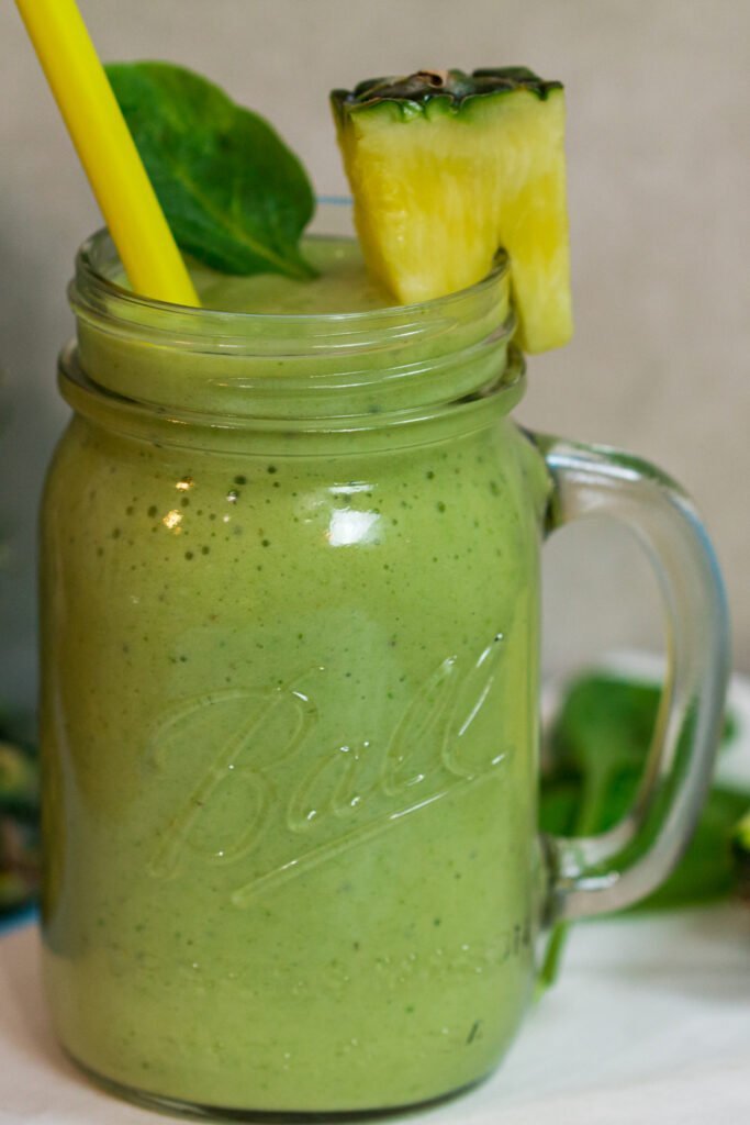 Green Pina Colada Smoothies Recipe