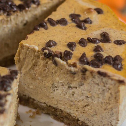 Protein Pumpkin Cheesecake with a Crust Recipe