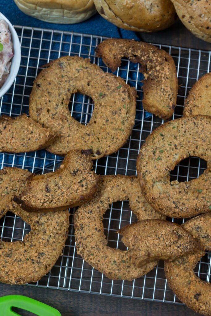 Bagel Chips & Protein Dip in 10 Minutes or Less Recipe