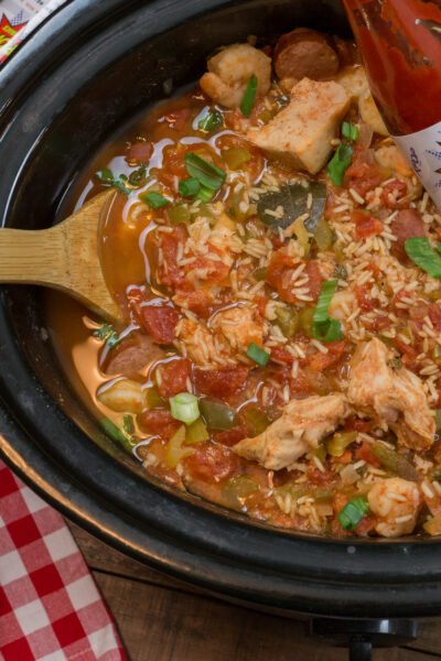 Easy Slow Cooker Jambalaya Recipe