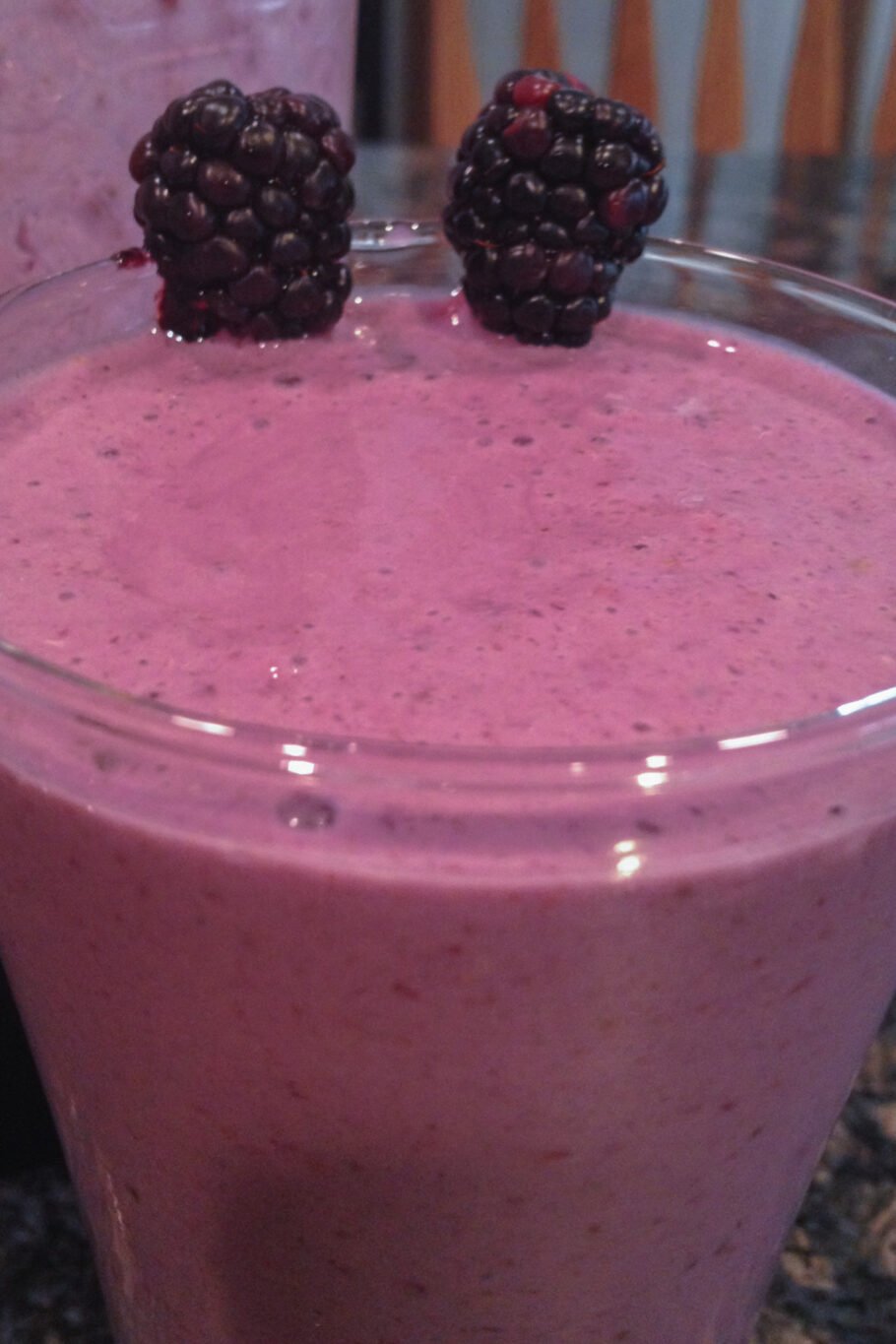 Blackberry Vanilla Protein Shake Recipe