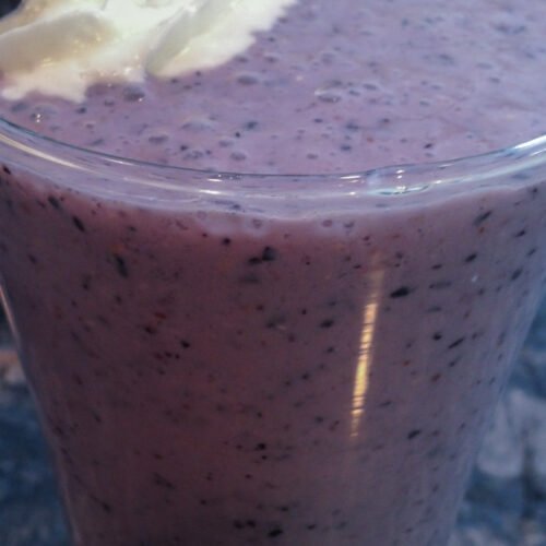 Blueberry Muffin Protein Shake Recipe