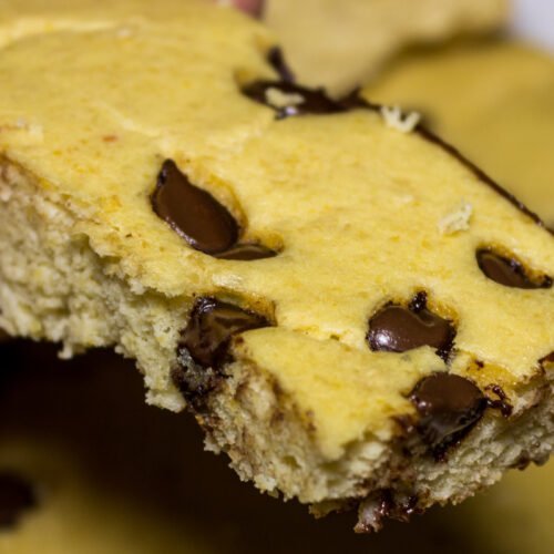 Chocolate Chip Cookie Dough Protein Brownies Recipe