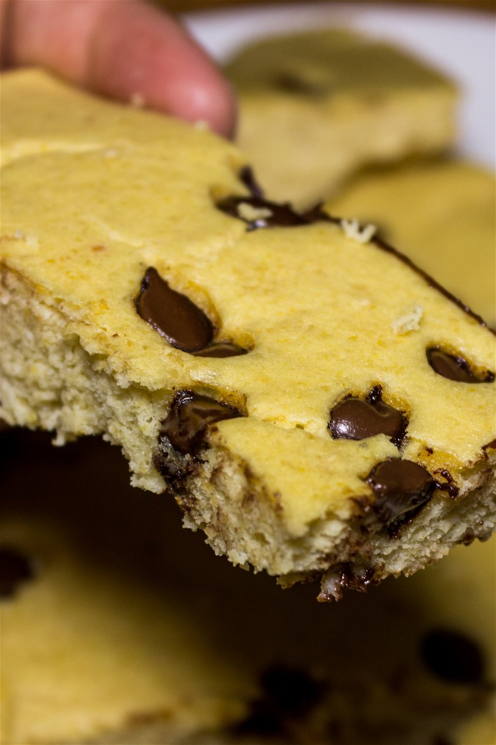 Chocolate Chip Cookie Dough Protein Brownies Recipe - The Protein Chef