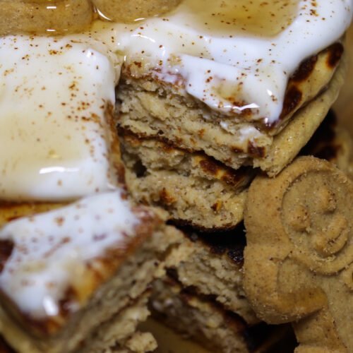Gingerbread Protein Pancakes Recipe
