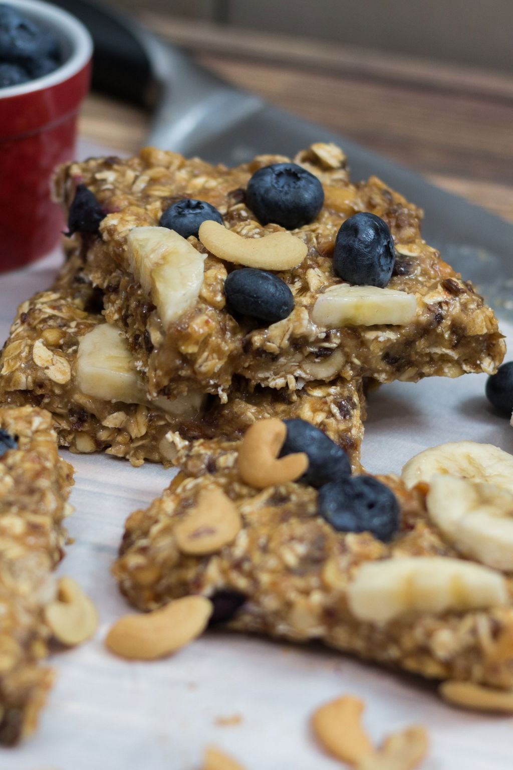 No Bake Healthy Breakfast Bars Recipe The Protein Chef