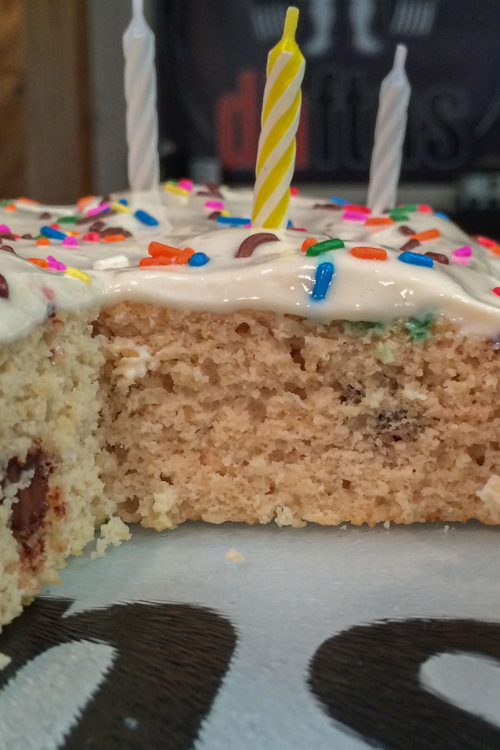 High Protein Birthday Cake With Frosting Recipe The Protein Chef