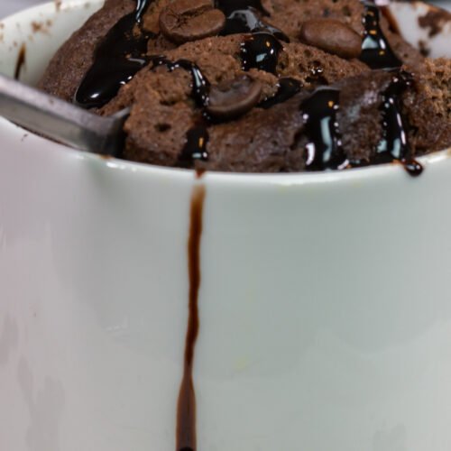 Cold Brew Low Carb Mug Cake - The Protein Chef