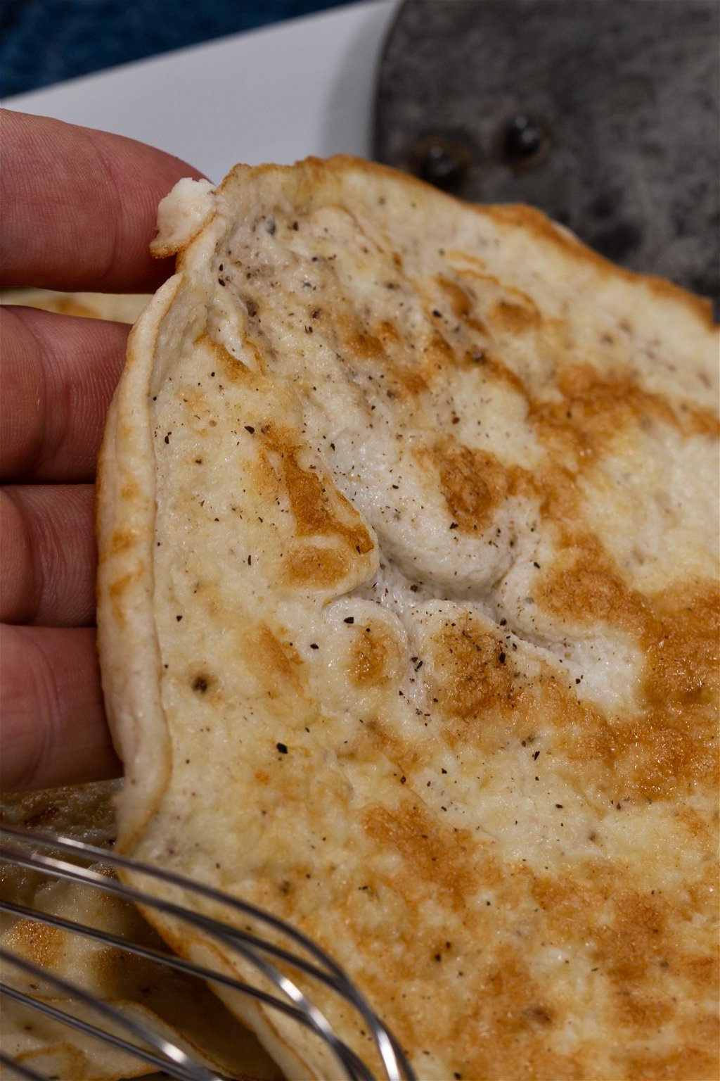 Keto Egg Wrap Recipe - Easy Gluten Free Tortilla Substitute
