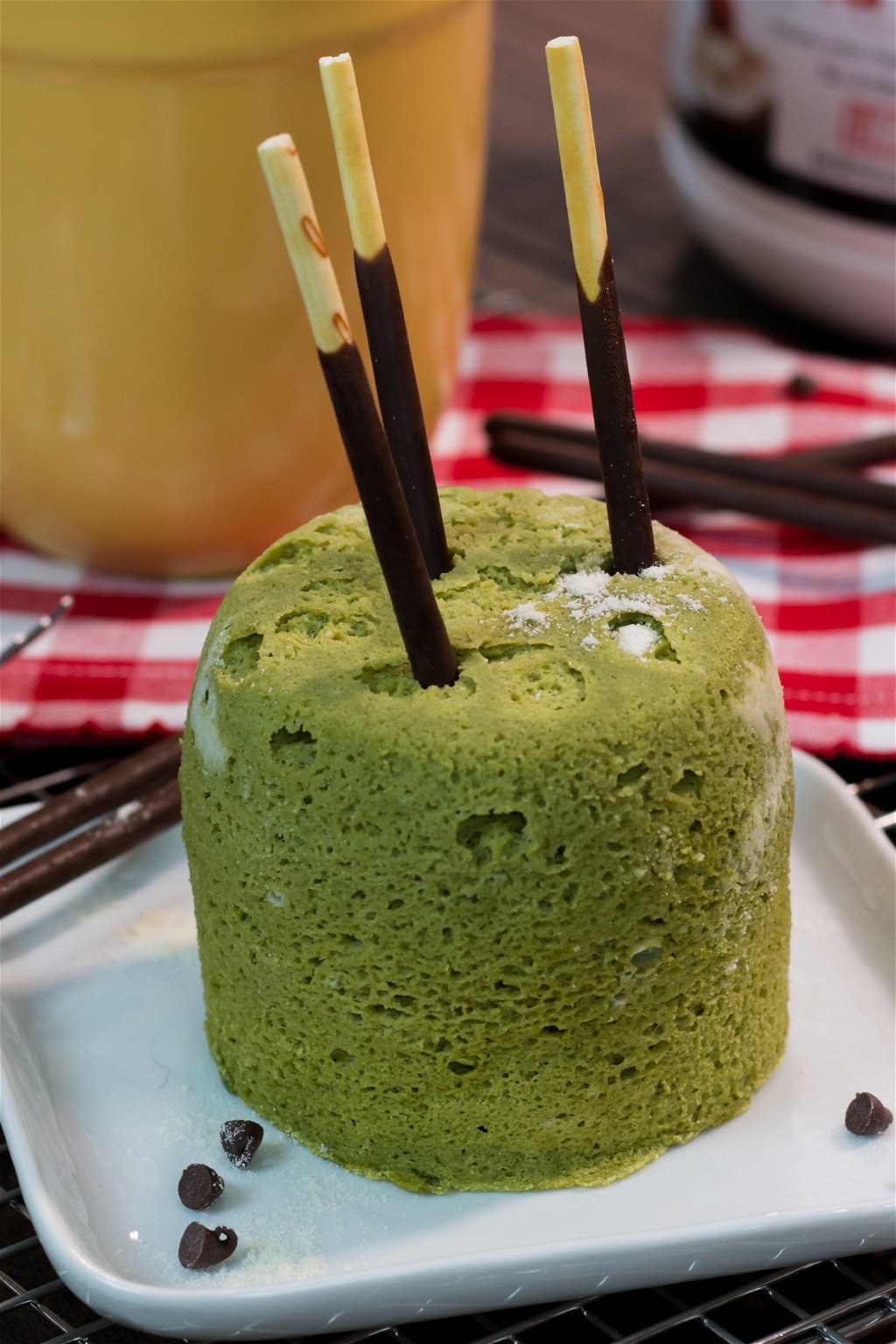 Matcha Green Tea Mug Cake Recipe - The Protein Chef