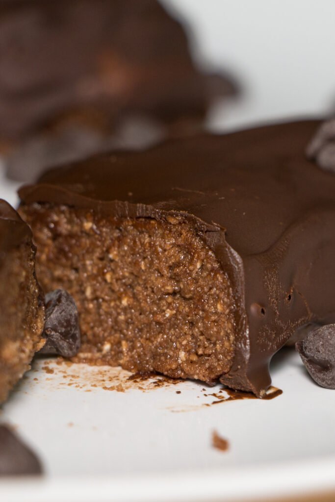 No Bake Nutella Protein Bars Recipe