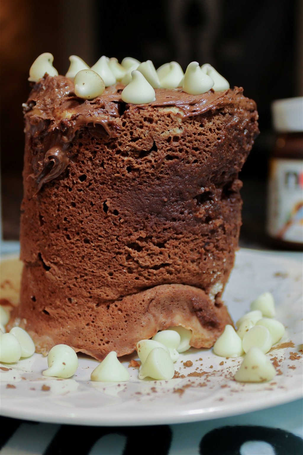 Nutella Protein Mug Cake Recipe - The Protein Chef