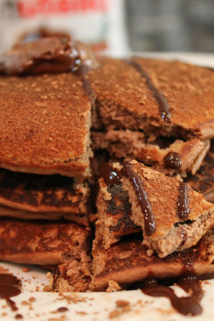 Nutella Protein Pancakes Recipe