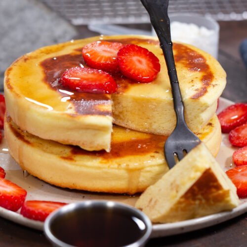 Protein Fluffy Japanese Pancakes Recipe