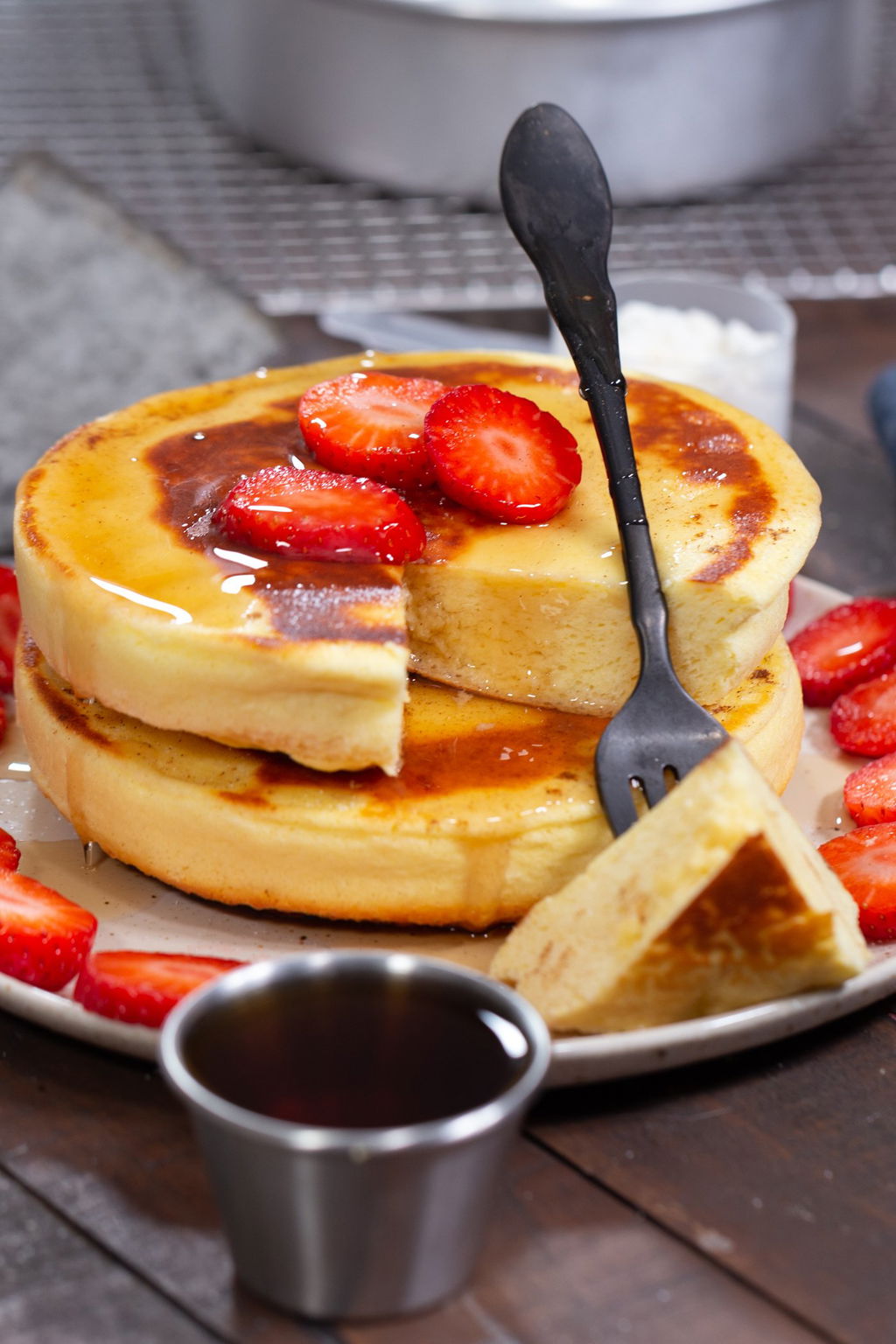 Fluffy Pancake Recipe for a Thick Delicious Delicious Stack - 31 Daily