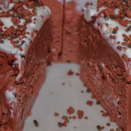 Red Velvet Protein Cheesecake Recipe