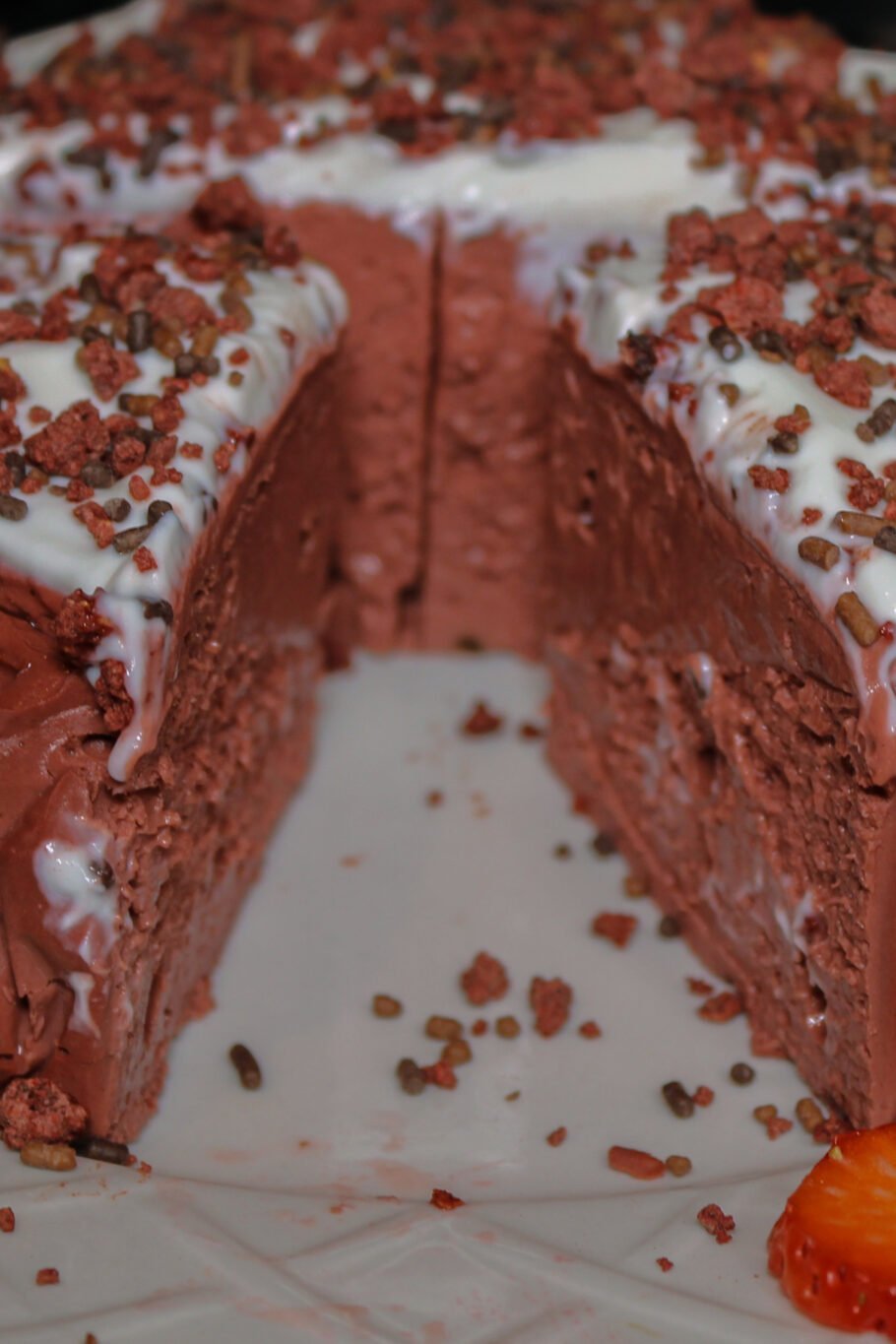 Red Velvet Protein Cheesecake Recipe