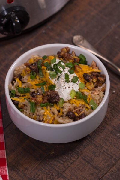 Slow Cooker Burrito Bowls Recipe