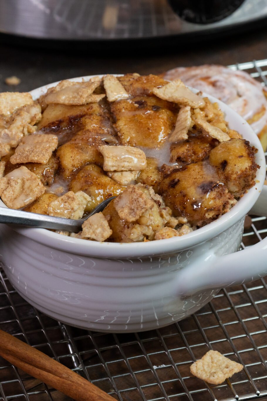 Slow Cooker Steel Cut Cinnamon Buns Slow Cooker Steel Cut Cinnamon Buns Recipe