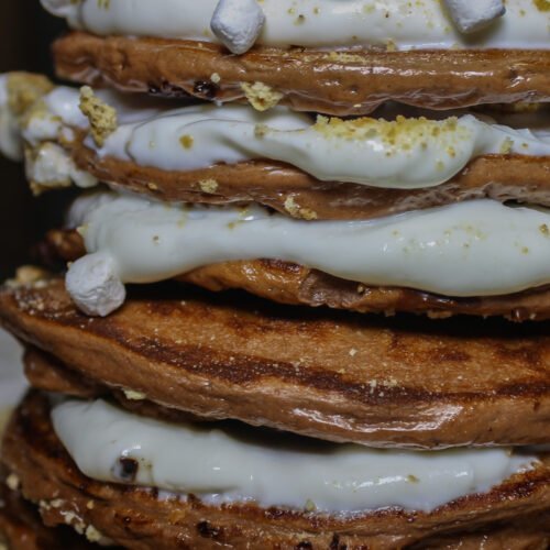 S'mores Protein Pancakes Recipe