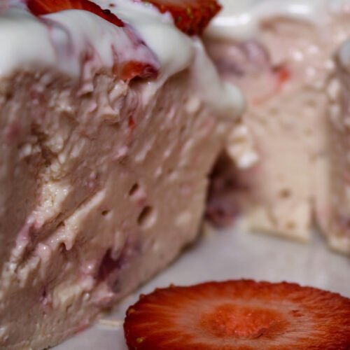 Strawberry Protein Cheesecake Recipe