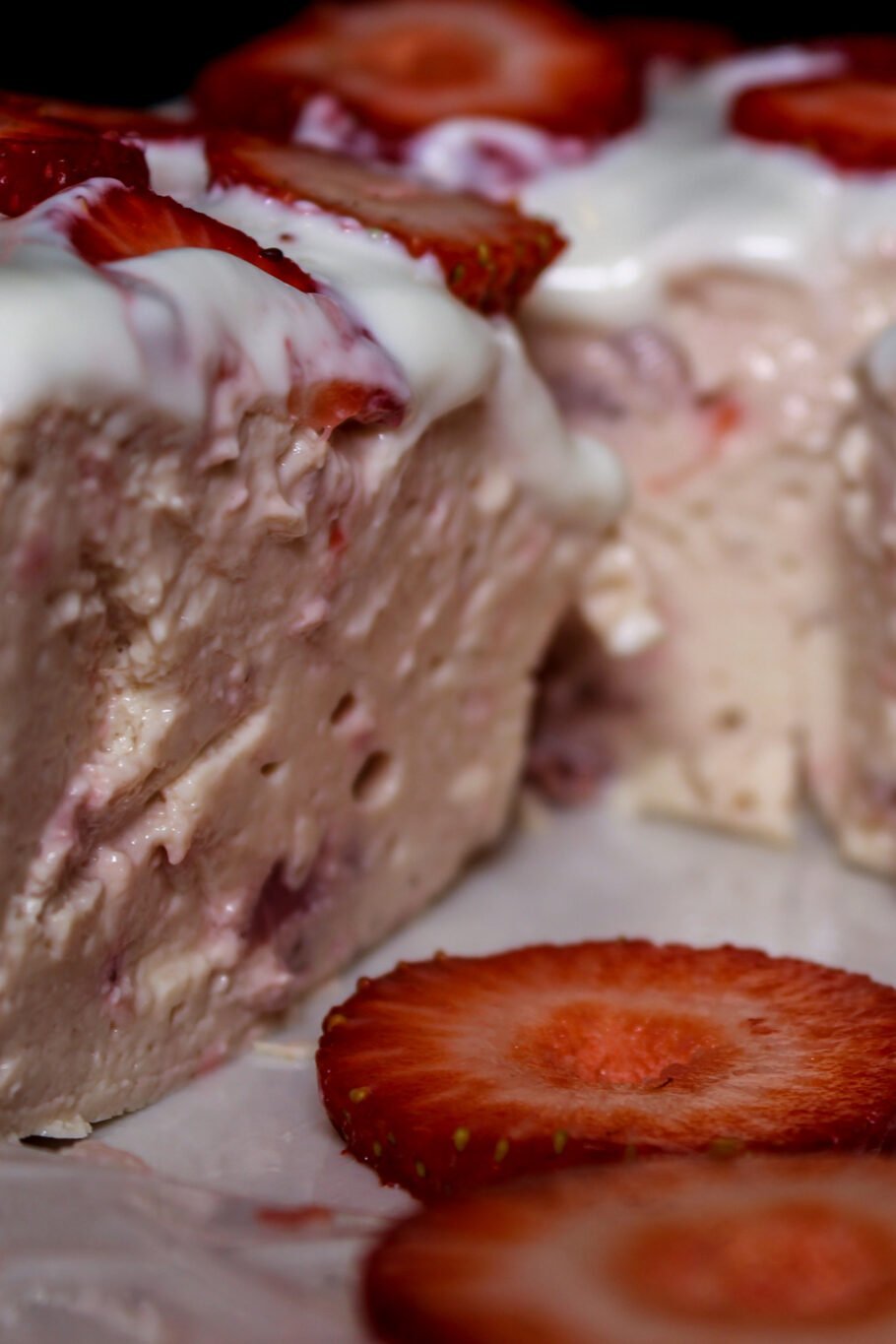 Strawberry Protein Cheesecake Recipe