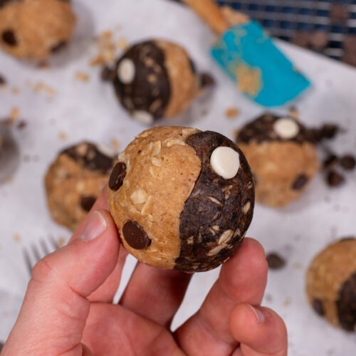 The Best Protein Energy Balls Ever Holding