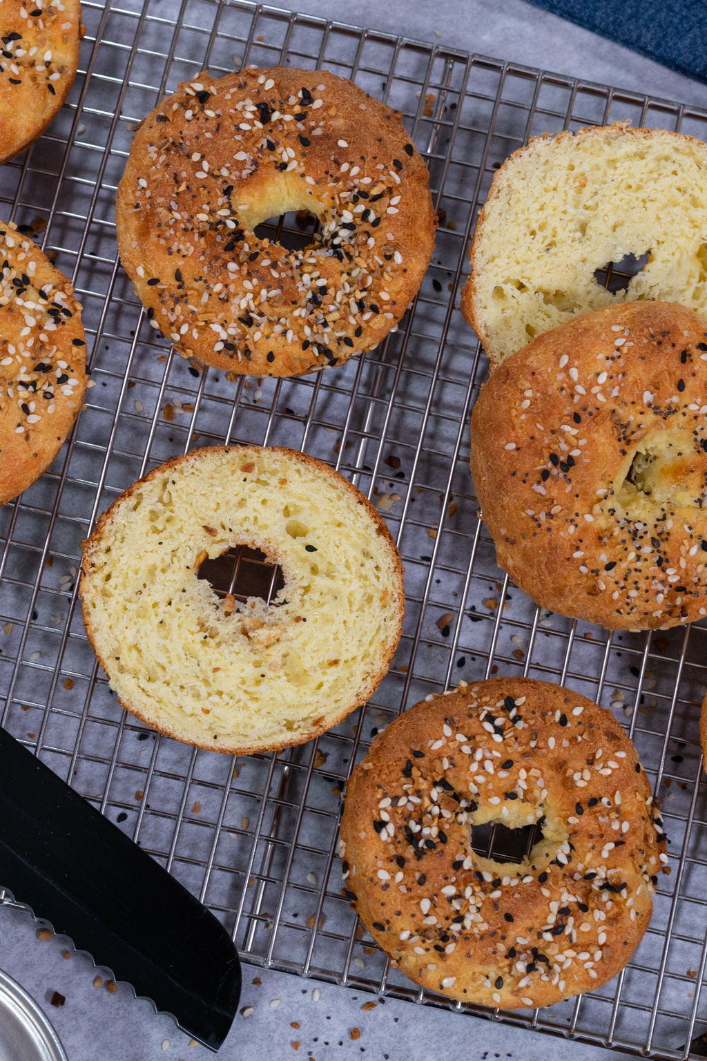 the-best-low-carb-keto-bagels-the-protein-chef