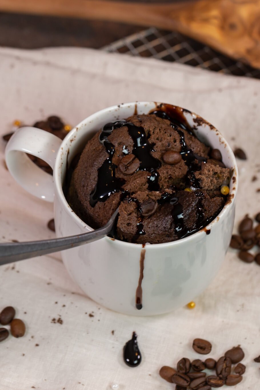 Cold Brew Low Carb Mug Cake - The Protein Chef