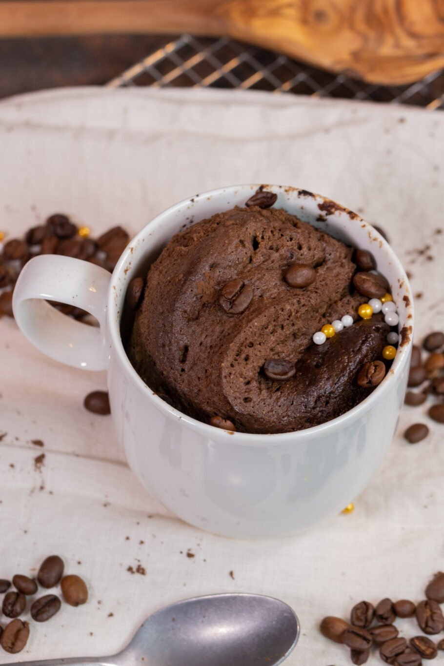 Cold Brew Low Carb Mug Cake - The Protein Chef