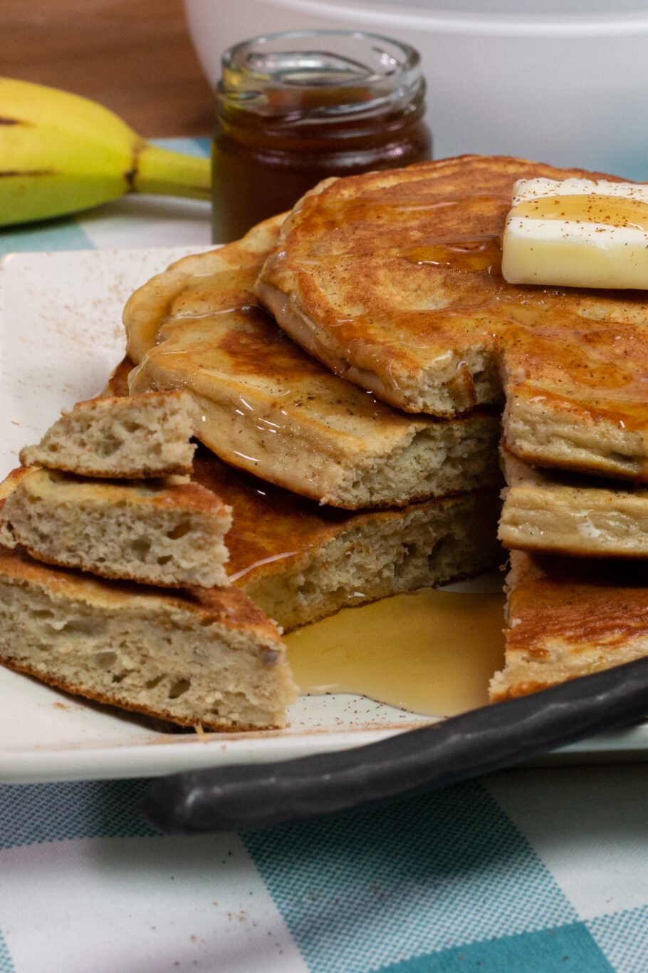 Pancakes proteici alla banana - Cookidoo® – the official Thermomix® recipe  platform