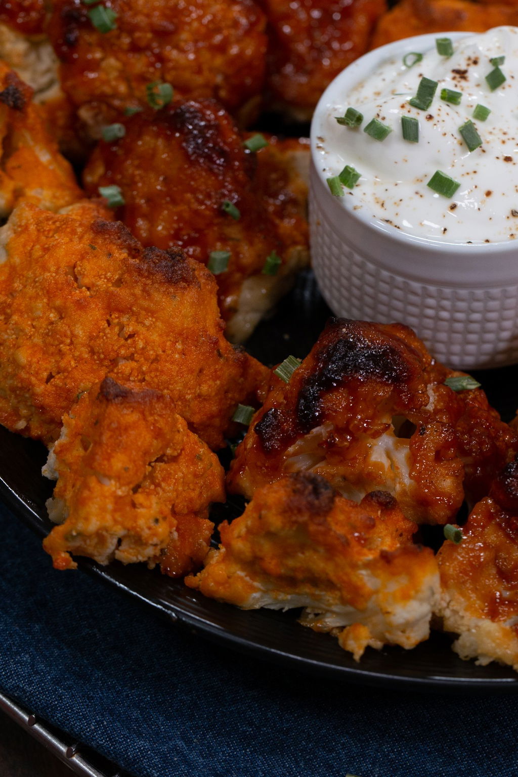 Low Carb BBQ & Buffalo Cauliflower Wings Recipe The Protein Chef