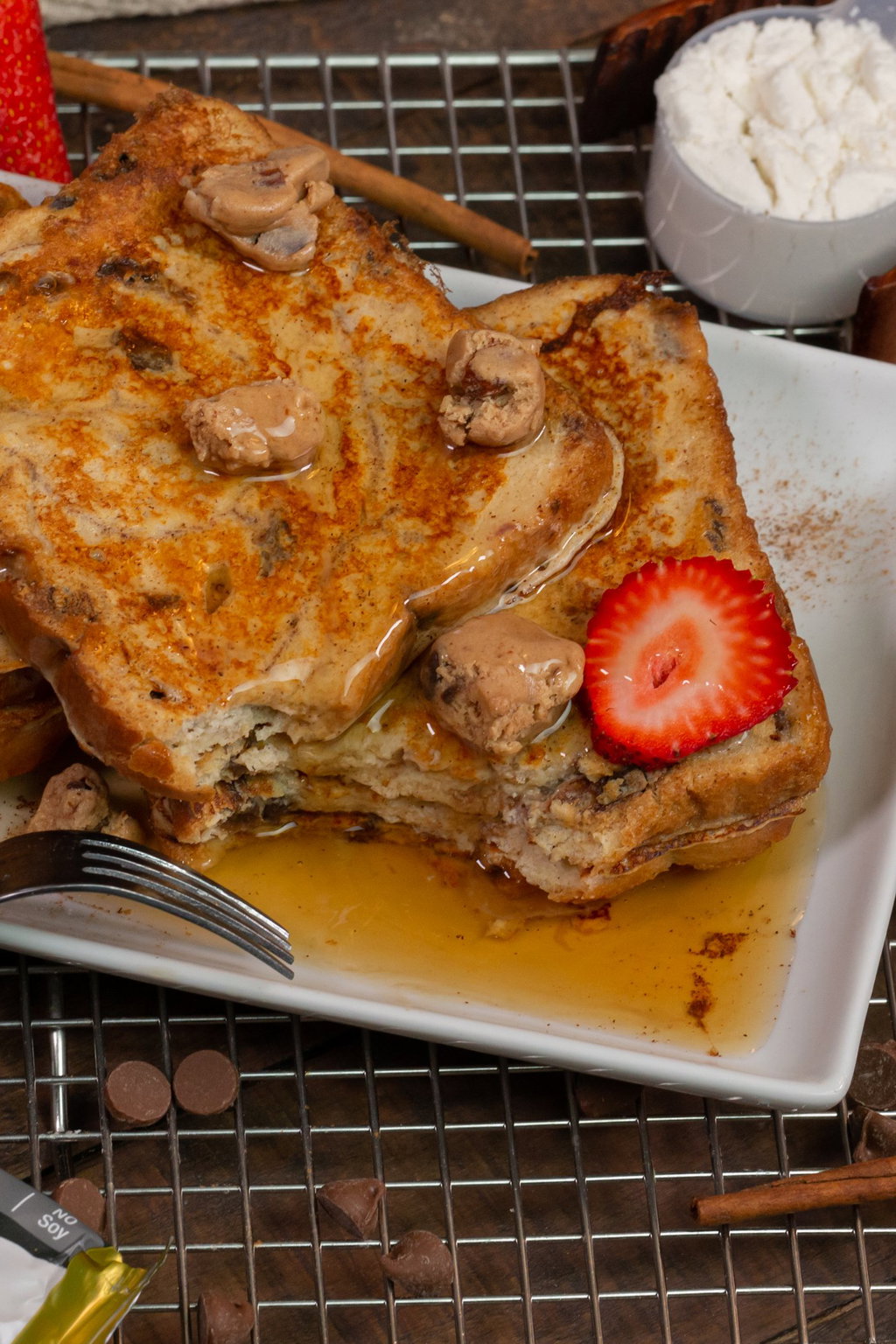 Protein Greek Yogurt French Toast Recipe The Protein Chef