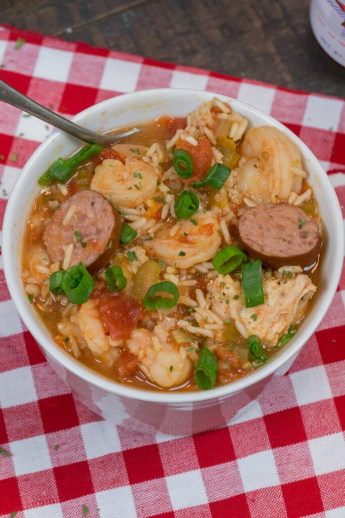 Easy Slow Cooker Jambalaya Recipe The Protein Chef