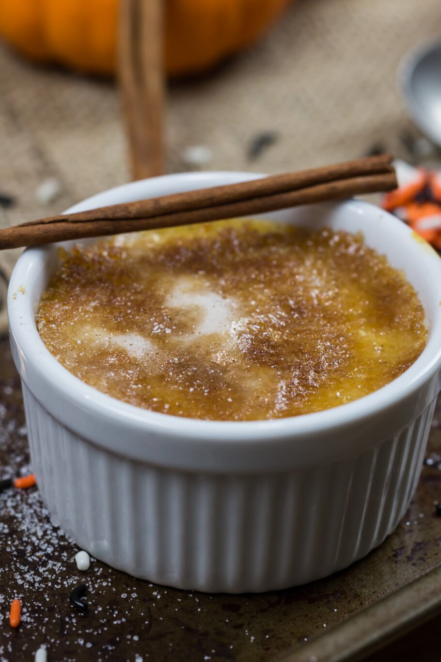 Pumpkin Protein Creme Brûlée Recipe - The Protein Chef