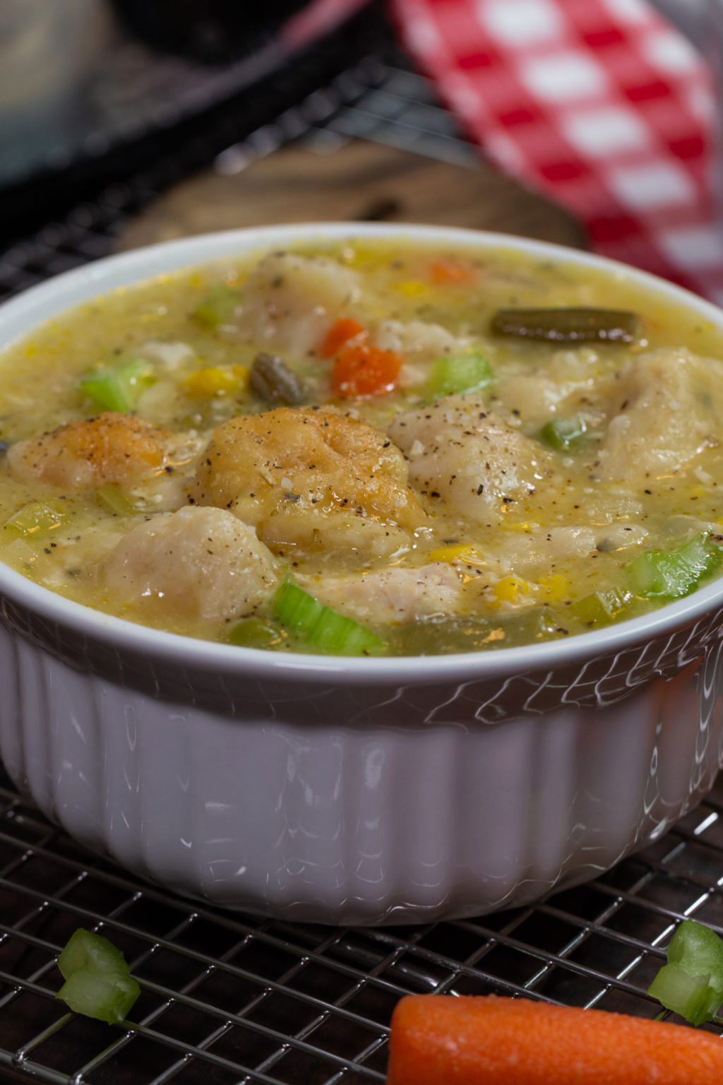 Slow Cooker Chicken and Biscuits Recipe The Protein Chef