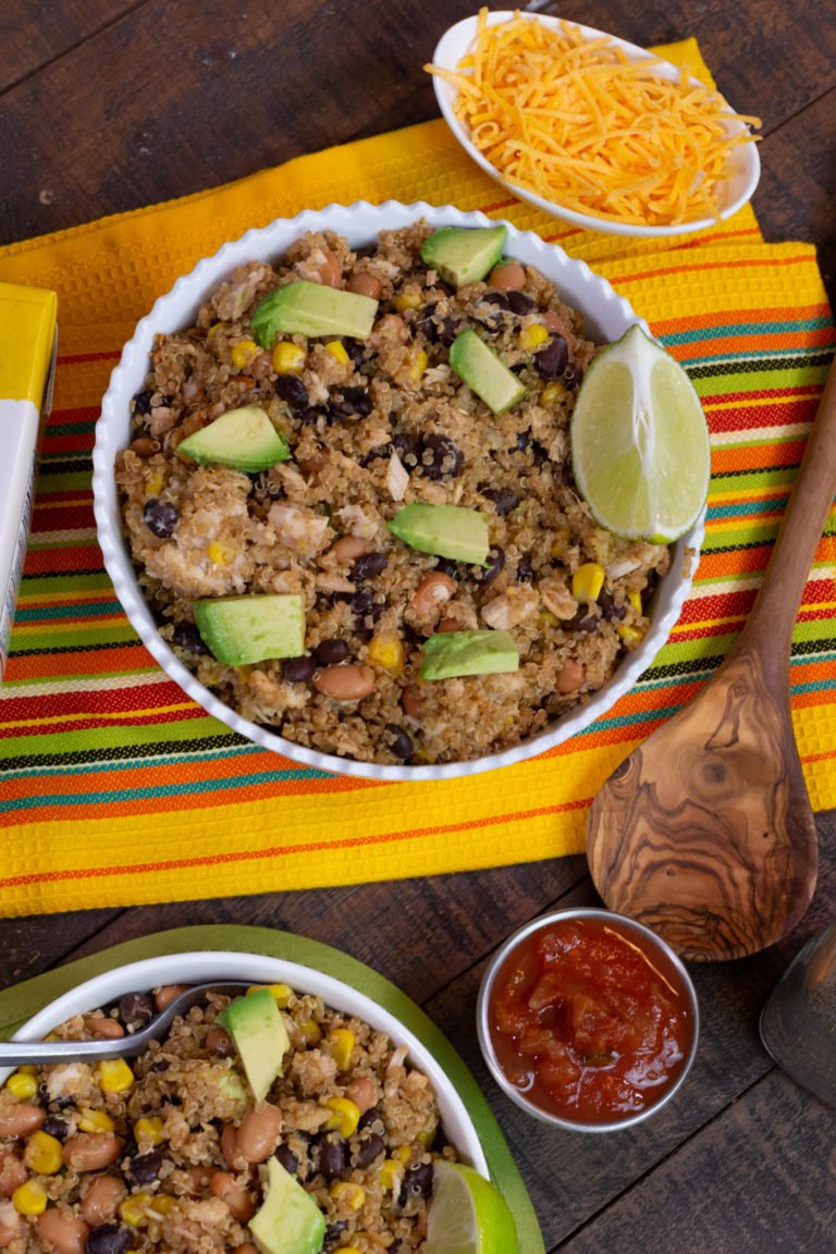 Spicy Quinoa Taco Bowls Recipe The Protein Chef