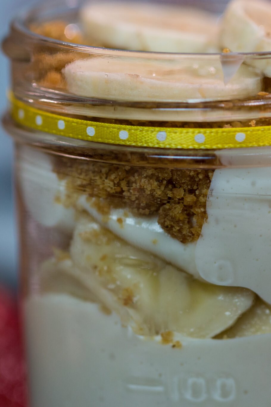 Yogurt & Graham Cracker Mason Jar Snacks - Make and Takes